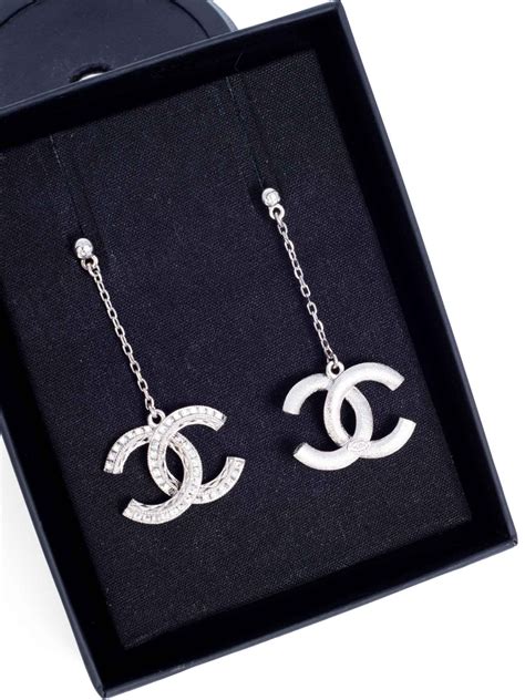 chanel earrings pictures|chanel swarovski earrings.